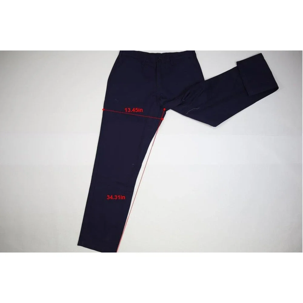 Rasco FR4150 Whipcord Flame Resistant FR Pants Navy Blue Uniform Mens 36x36Opens - Picture 4 of 12